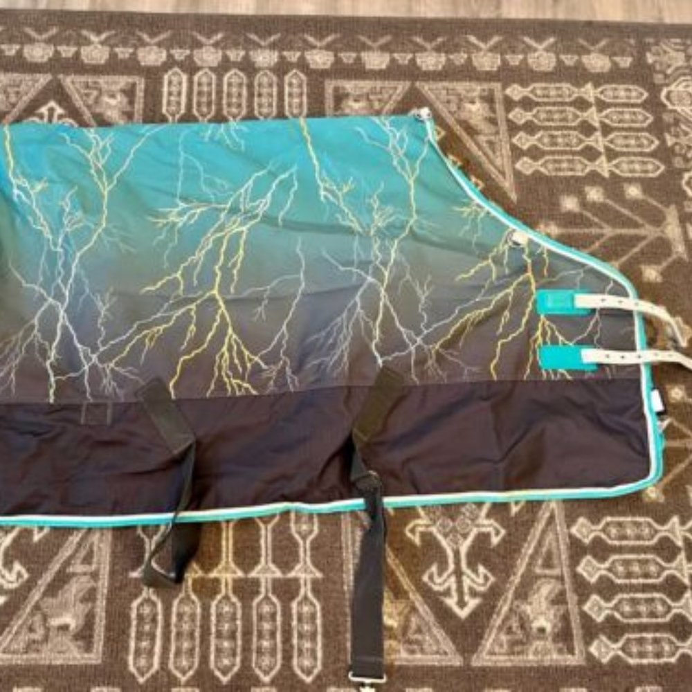 Shires Tempest Original 200g Thunder Size 57" Turnout Blanket